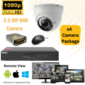 Endroid USA 2.5MP AHD CCTV Camera Set