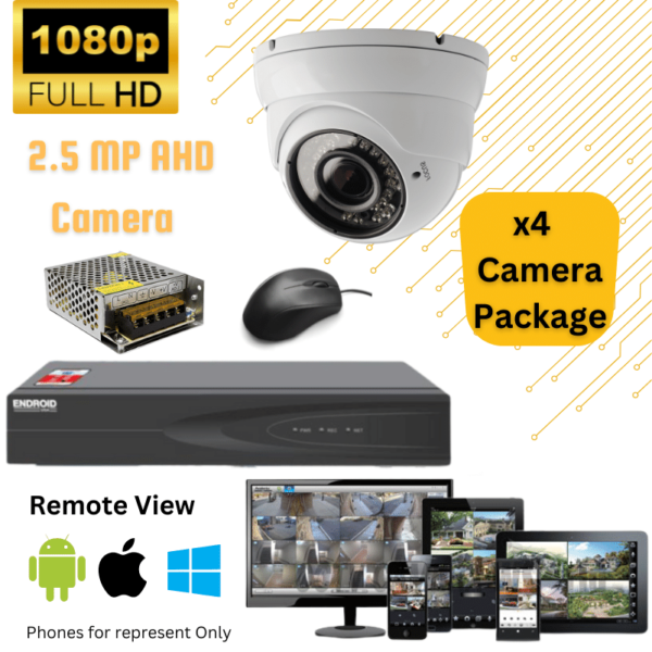 2.5 MP AHD Camera Set