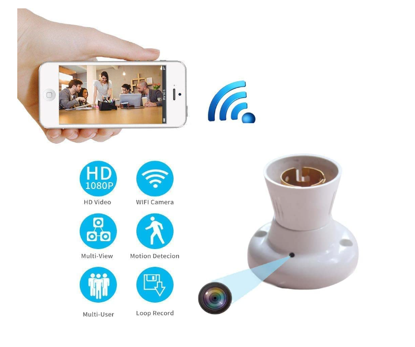 Hidden wifi camera 